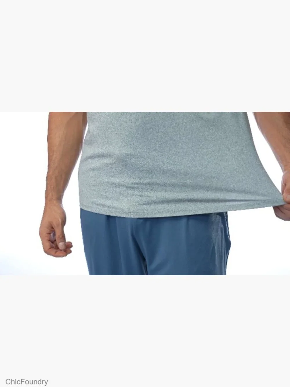 Men's 2-Piece Pajama Set Short Sleeve Henley Loungewear with Pockets